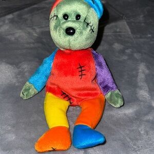 Ty Multicolor Patchwork Stuffed Animal